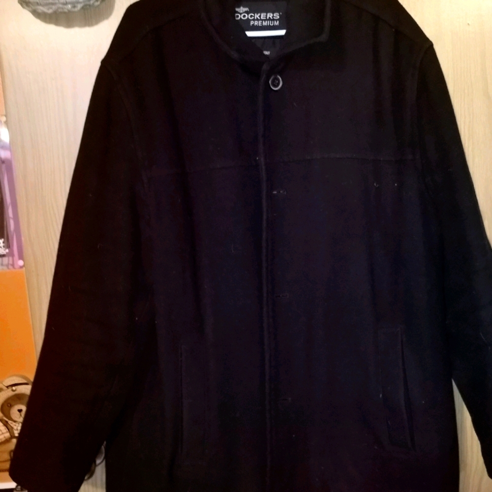 Men's Navy Blue Dockers Coat